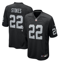 Las Vegas Raiders Eric Stokes Black jersey – view 1