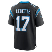 Carolina Panthers Xavier Legette Black jersey – view 4