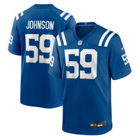 Indianapolis Colts Buddy Johnson Royal jersey – view 1