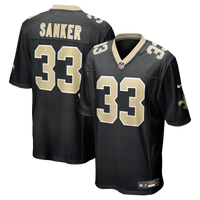 New Orleans Saints Jonas Sanker Black jersey – view 1