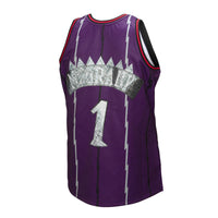 Toronto Raptors Mitchell & Ness Tracy McGrady 1998 75th Anniversary Swingman Jersey - Purple