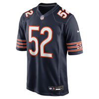 Chicago Bears Drew Dalman Navy jersey – view 3