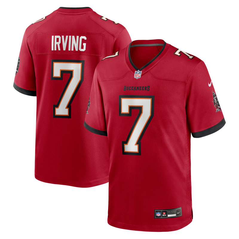 Tampa Bay Buccaneers Bucky Irving Red jersey – view 1