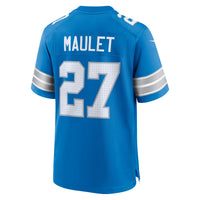 Detroit Lions Arthur Maulet Blue jersey – view 3