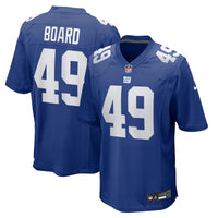 New York Giants Chris Board Royal jersey – view 2