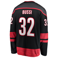 Carolina Hurricanes Brandon Bussi Fanatics Black Home Breakaway Jersey