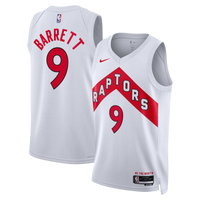 Toronto Raptors Nike Association Edition Swingman Jersey - White - RJ Barrett -