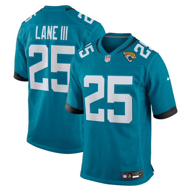 Jacksonville Jaguars Rayuan Lane III Teal jersey – view 1