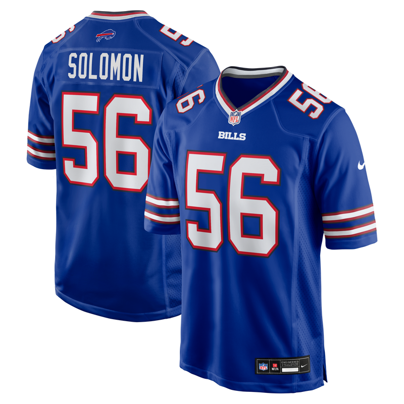 Buffalo Bills Javon Solomon Royal jersey – view 1