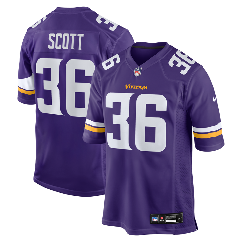 Minnesota Vikings Zavier Scott Purple jersey – view 1