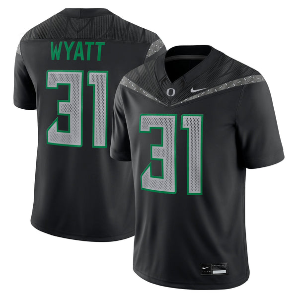 Nasir Wyatt Oregon Ducks Nike Home Game Jersey - Black
