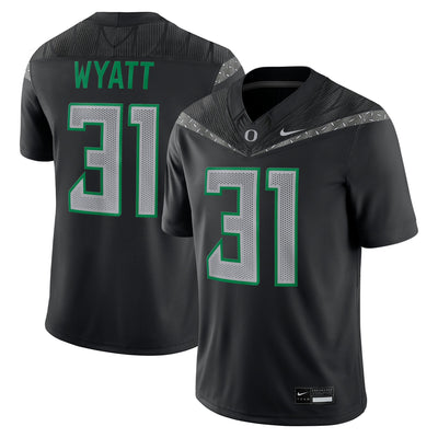 Nasir Wyatt Oregon Ducks Nike Home Game Jersey - Black