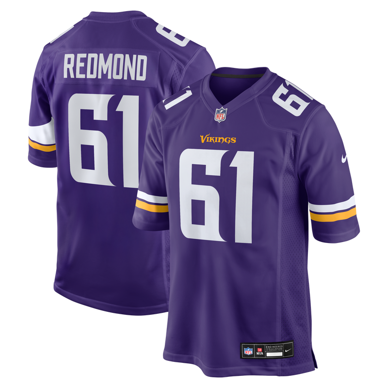 Minnesota Vikings Jalen Redmond Purple jersey – view 1