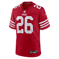 San Francisco 49ers Kaelon Black Nike Scarlet Team Game Jersey