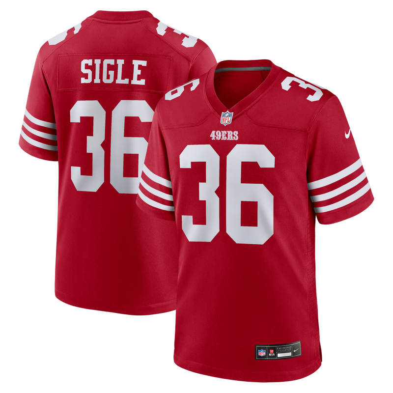 San Francisco 49ers Marques Sigle Scarlet jersey – view 1