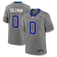 Buffalo Bills Keon Coleman Gray jersey – view 2
