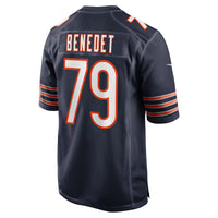 Chicago Bears Theo Benedet Navy jersey – view 4
