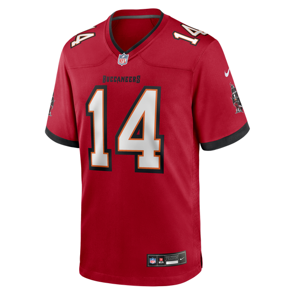 Tampa Bay Buccaneers Brad Johnson Nike Red Game Retired Player Jersey