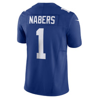 New York Giants Malik Nabers Royal jersey – view 3