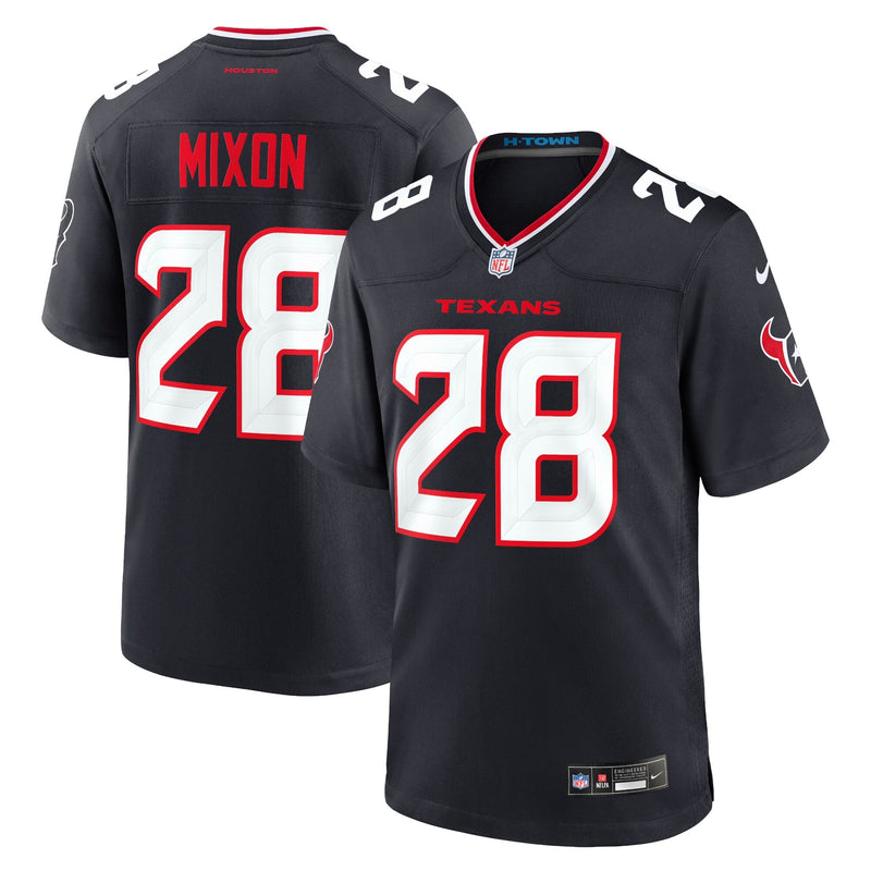 Houston Texans Joe Mixon Navy jersey – view 1