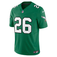 Philadelphia Eagles Saquon Barkley Kelly Green jersey – view 3