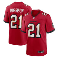 Tampa Bay Buccaneers Benjamin Morrison Red jersey – view 1