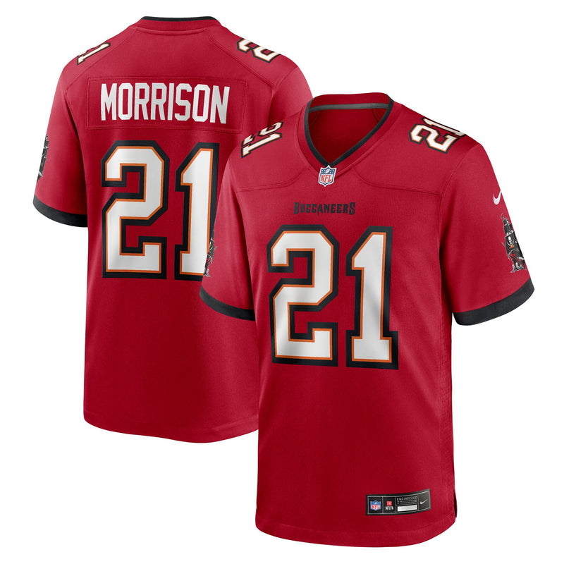 Tampa Bay Buccaneers Benjamin Morrison Red jersey – view 1