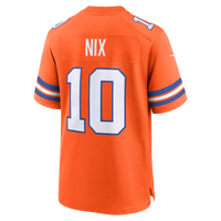 Denver Broncos Bo Nix Orange jersey – view 3