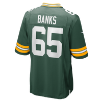 Green Bay Packers Aaron Banks Green jersey – view 3