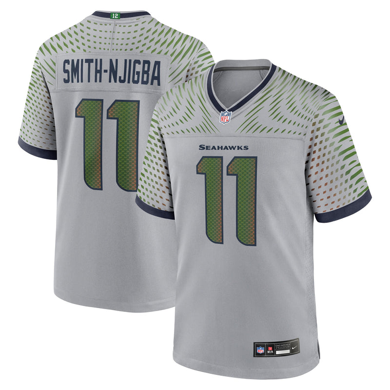 Seattle Seahawks Jaxon Smith-Njigba Gray jersey – view 1