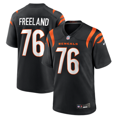 Cincinnati Bengals Blake Freeland Nike Black Team Game Jersey