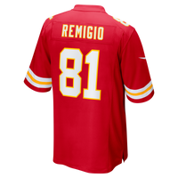 Kansas City Chiefs Nikko Remigio Red jersey – view 3