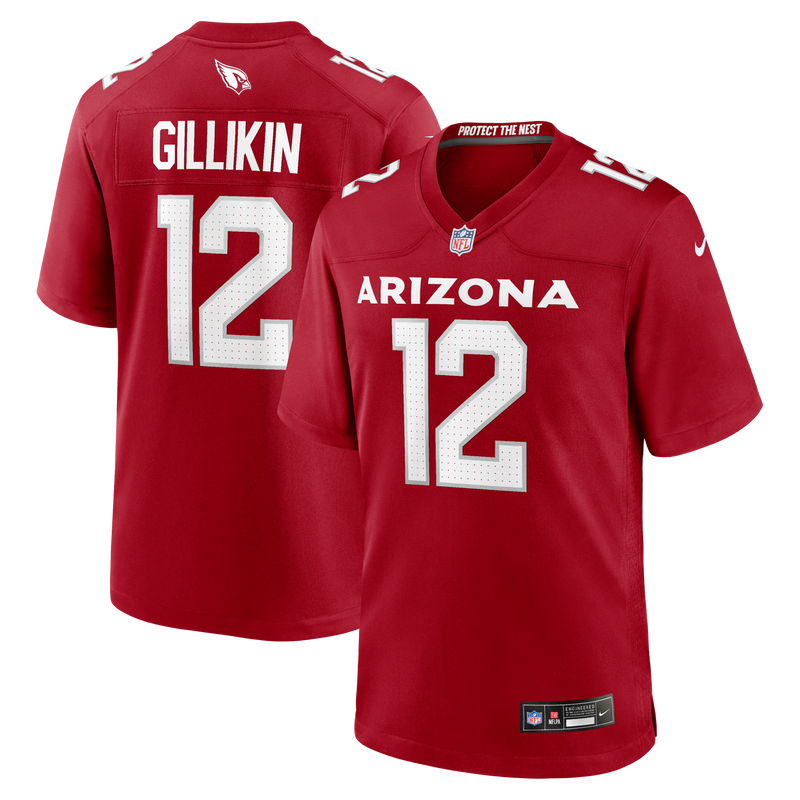 Arizona Cardinals Blake Gillikin Cardinal jersey – view 1