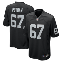 Las Vegas Raiders Will Putnam Black jersey – view 1