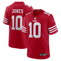 San Francisco 49ers Mac Jones Scarlet jersey – view 1