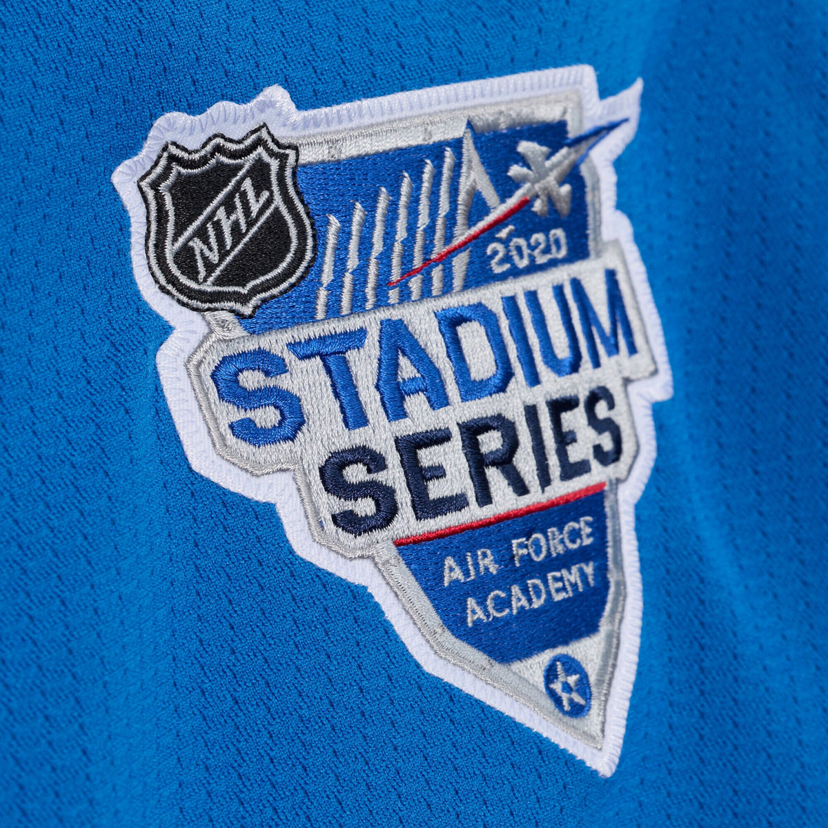 Colorado Avalanche Nathan MacKinnon Mitchell & Ness Blue 2020 Power Play Jersey