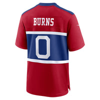 New York Giants Brian Burns Red jersey – view 4