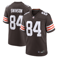 Cleveland Browns Messiah Swinson Nike Brown Team Game Jersey