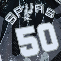 San Antonio Spurs Mitchell & Ness David Robinson 1998 Hyper Hoops Swingman Jersey - Black