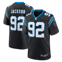 Carolina Panthers Cam Jackson Black jersey – view 2