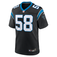 Carolina Panthers Bobby Okereke Nike Black Team Game Jersey