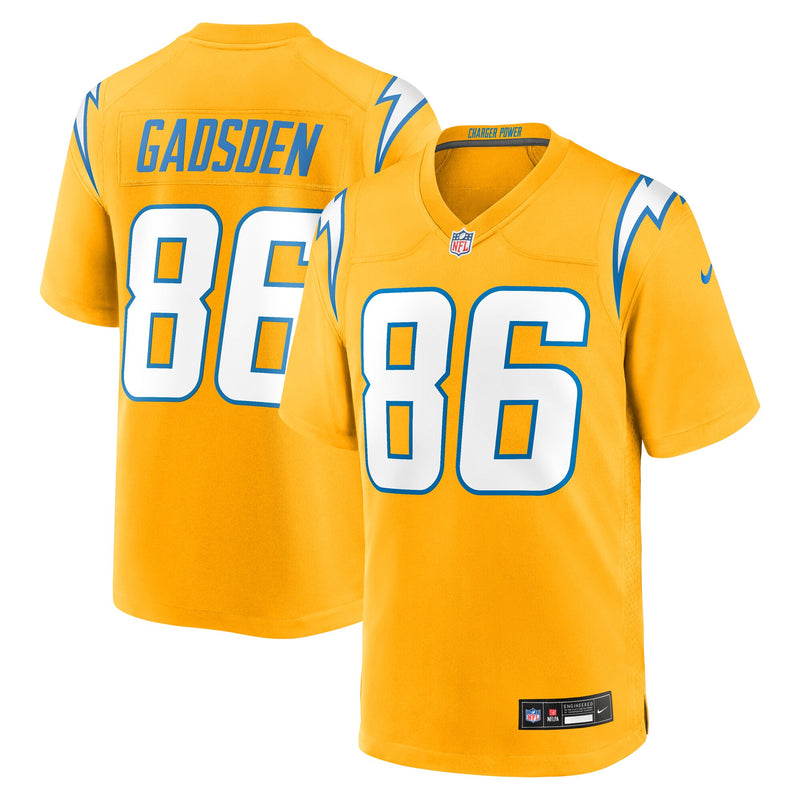 Los Angeles Chargers Oronde Gadsden Gold jersey – view 1