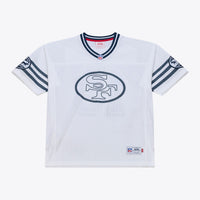 San Francisco 49ers Joe Montana White jersey – view 1