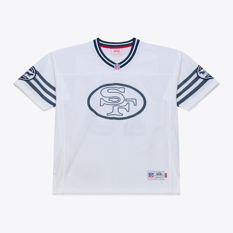 San Francisco 49ers Joe Montana White jersey – view 1