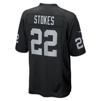 Las Vegas Raiders Eric Stokes Black jersey – view 3