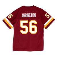 Washington Commanders LaVar Arrington Burgundy jersey – view 4