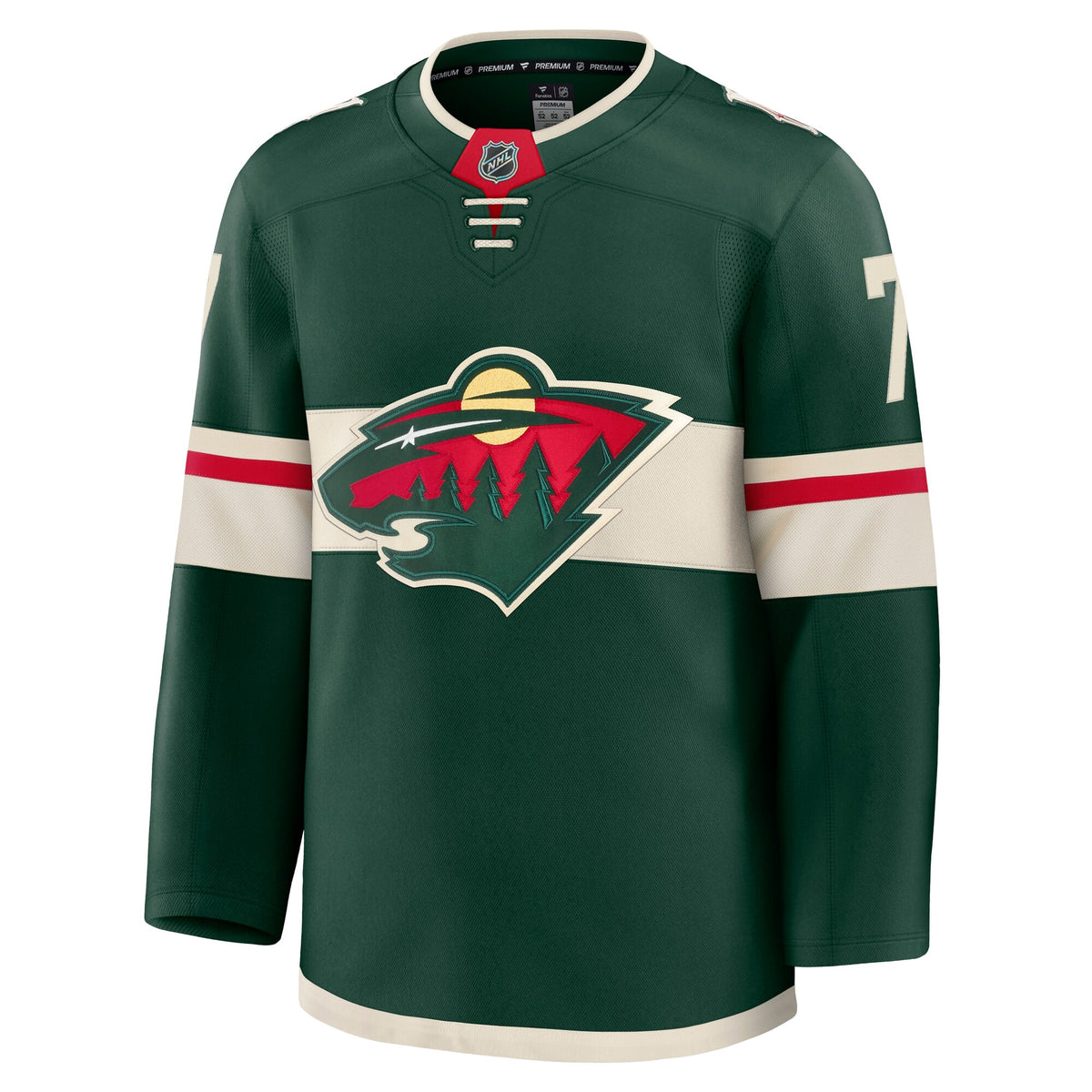 Minnesota Wild Brock Faber Fanatics Green Anniversary Premium Jersey
