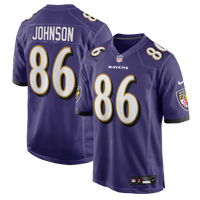 Baltimore Ravens Cornelius Johnson Purple jersey – view 2
