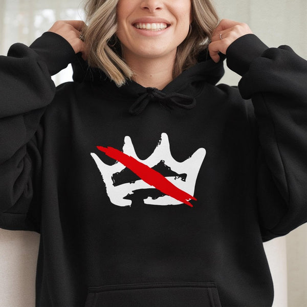 No Kings Protest Hoodie | Anti-Monarchy Graphic Pullover | Soft Cotton-Blend Premium Apparel | Activism Gift for Social Refor