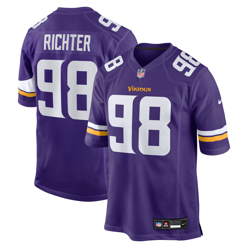 Minnesota Vikings Bo Richter Purple jersey – view 1